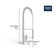 K7® Semi-Professional Pull Down Touch Single Handle Kitchen Faucet with Accessories
