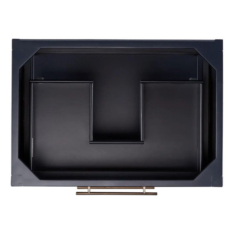 30" Robertson Single Bathroom Vanity - Cabinet Only, Midnight Navy Blue
