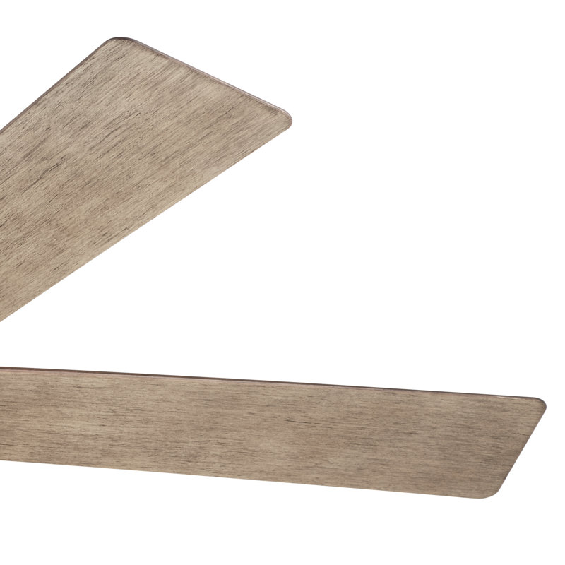 Ventilateur de plafond DEL standard à 5 pales de 56 po avec ensemble d'éclairage Verdi inclus