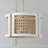 4 - Light Dimmable Drum Chandelier