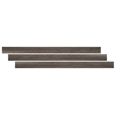 1.03 in. T x 94 in. L x 2.23 in. W Luxury Vinyl Flooring Trim Overlapping Stair Nose