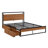 Metal Platform Storage Bed-13424288-13424290