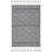 Jerseytown Hand Loomed Wool/Cotton Geometric Rug in Gray/Ivory/Black-1658633724