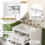 Meuble-lavabo rétro avec élégance, lavabo en céramique et armoire en bois massif