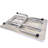 68'' H x 46'' W x 24'' D Aluminum Adjustable and Foldable Folding Grooming Table-100930528-107232128