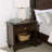 Dark Oak 1-Drawer Nightstand