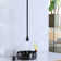 Ceiling Mounted Creative Single Handle Solid Brass Bathroom Faucet