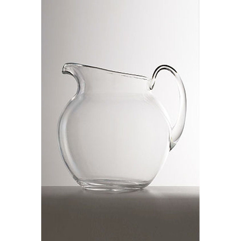 Palla Acrylic Pitcher, Clear