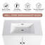 Meuble-lavabo simple 36 po avec plateau en résine-496130904