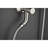 Shower Compilation With 10" Natural Rain Showerhead, 4 Hand Shower, Adjustable Slide Bar And Soap Dish In Brushed Nickel Showerhead Package Bar, Bathroom