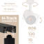 Tête de rail à DEL 10W de la collection AMPED d'East Grove Home blanc chaud écoénergétique 3 000 K pour système de rail H standard à 3 fils (paquet de 10 lumières)-127419187-127419189