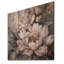 Dartford - Décoration murale en bois floral sur bois de pin naturel-109493947