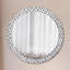 Huldar Glass Flat Wall Mirror