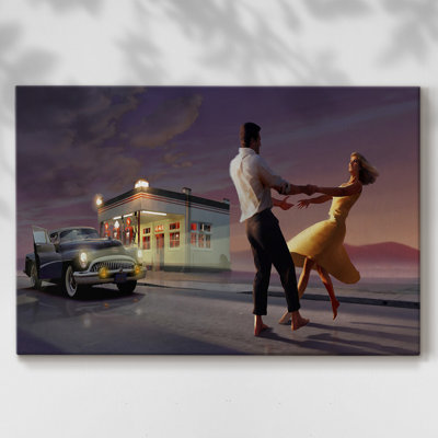 Night Dance-Gallery Wrapped Canvas