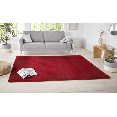 Tufted Red Rug