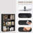 Adjustable Wooden Standard 3-Tier Bookcase-89479152-74708111