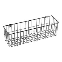 Steelside™ Eleuterio Metal Wall Organizer with Wall Baskets & Reviews