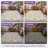  Vintage Distressed Oriental Machine Washable Area Rug, Ivory Beige Non-Slip Carpet for Living Room Bedroom, Pet & Kid Friendly-2036583158-2037044391