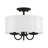 Sampson Linen Blend Semi Flush Mount-105759653