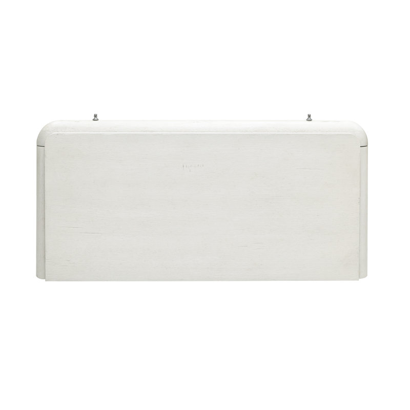 Chalky White Distressed Bombay 3-Drawer Chest