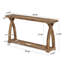 Console en bois massif de 63 po-1967938281-2048114615