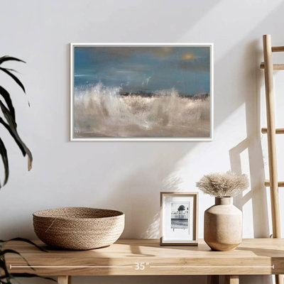 Vagues de la mer sauvage