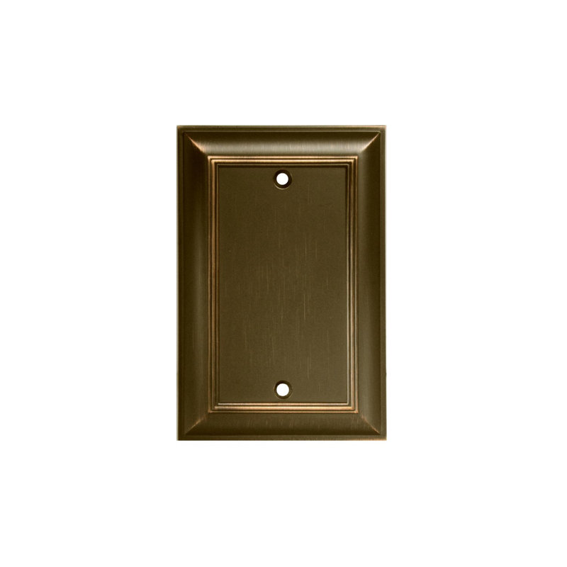 1 - Gang Blank Standard Wall Plate, Oil-Rubbed Bronze