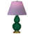 Vert foncé / laiton naturel antique
