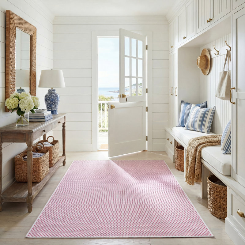 Tapis intérieur / extérieur Miceli, Rectangle 5 pi 3 po x 7 pi 7 po