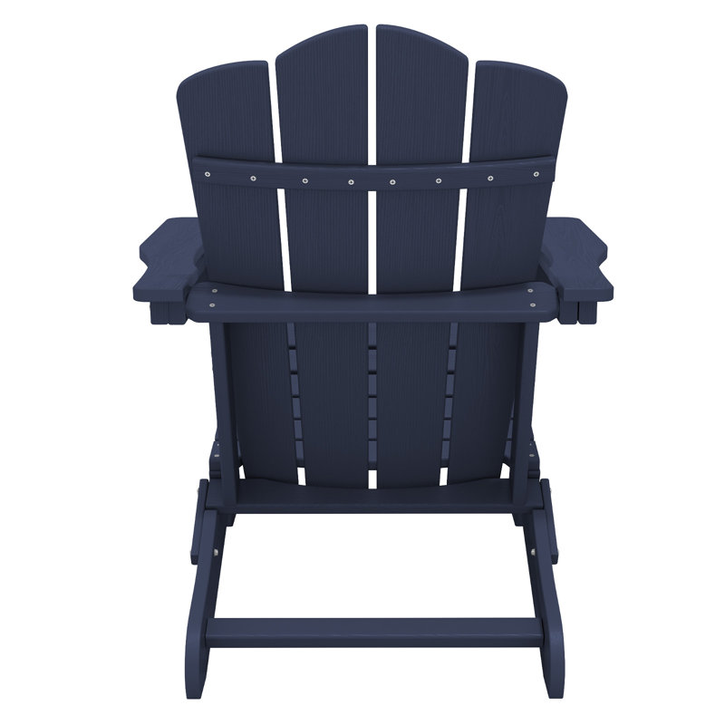 Chaise Adirondack pliante Teo, Bleu