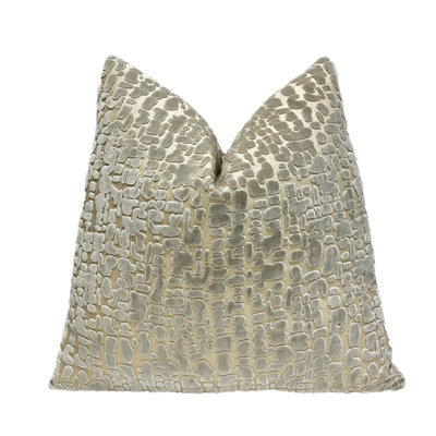 Velvet Speckles Throw Pillow Cover