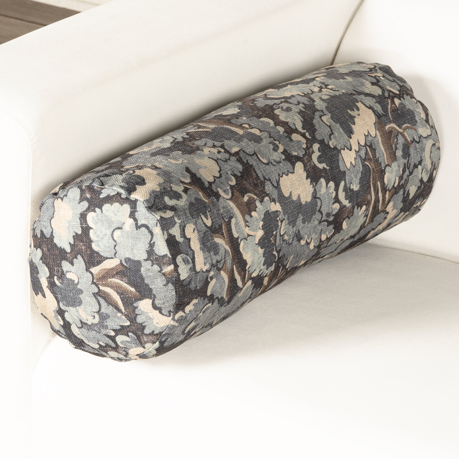 Cascade 21" x 8" Throw Pillow, Blue