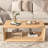 Rectangular Coffee Table With Storage For Living Room, Small Spaces-216558239