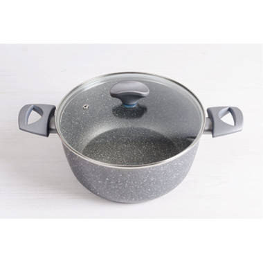 GoodDogHousehold 4.5 Quarts Non-Stick Cast Iron Stock Pot