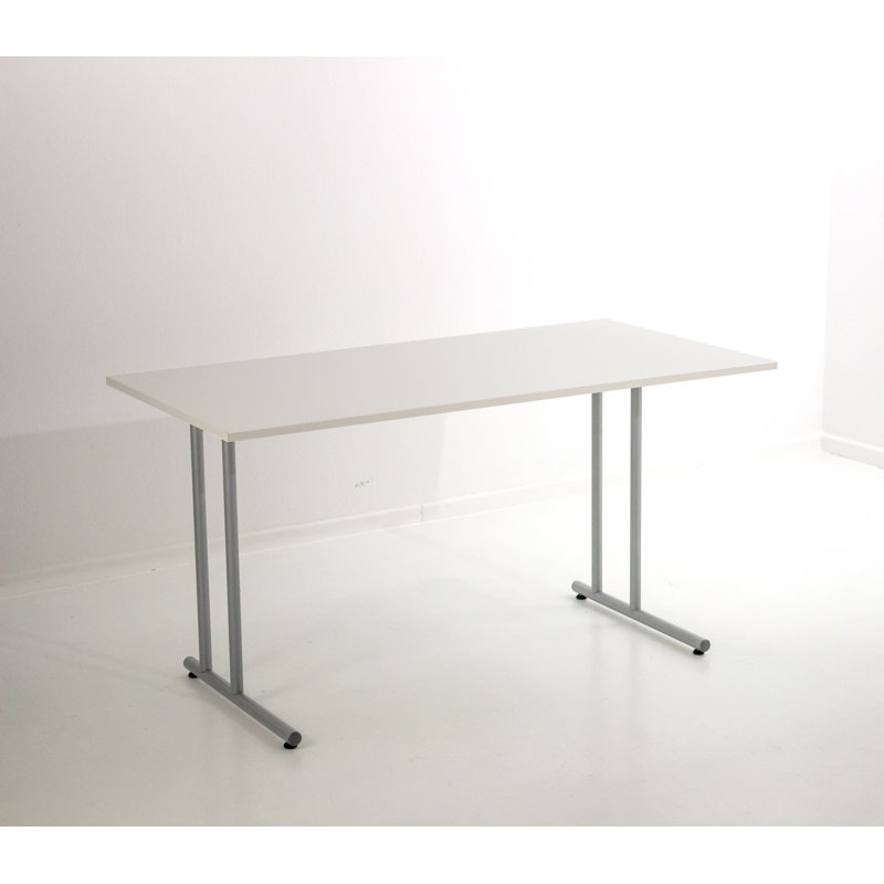 Folkestone Steel Writing Desk, 120cm H x 80cm W x 40cm D, Graphite