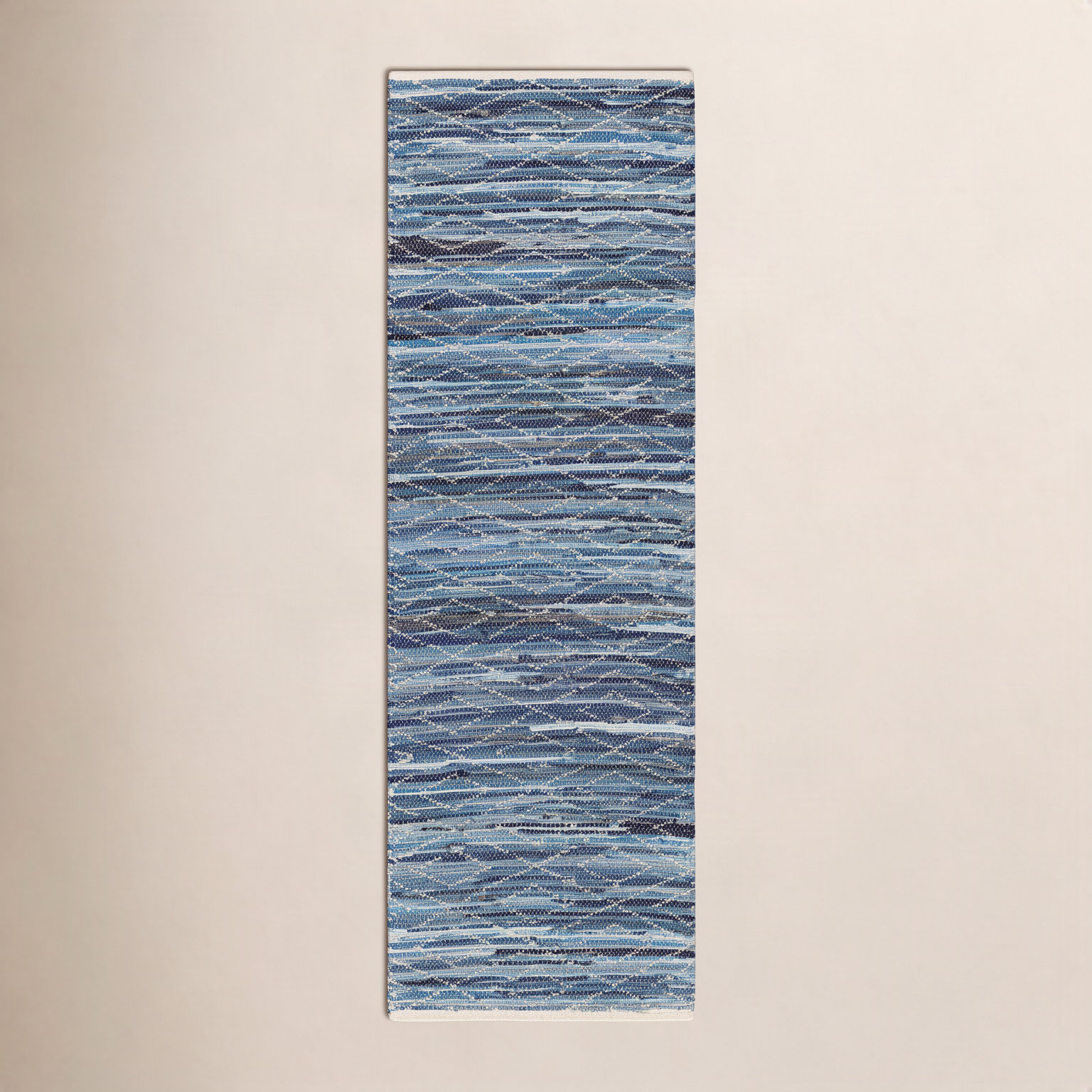Calana Hand-Woven Geometric Rug, Runner 2'6" x 8'