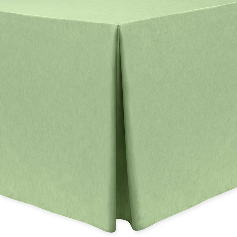 Majestic Solid Color Tablecloth, 77" x 53", Olive Green, 10