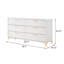 Commode double l 58,1 po à 6 tiroirs Kaomi-254721039