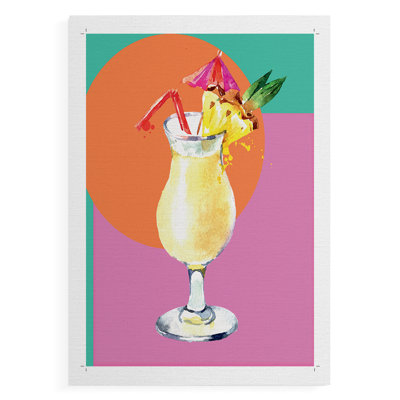 Pina Colada -Canvas Print Only - NOT FRAMED