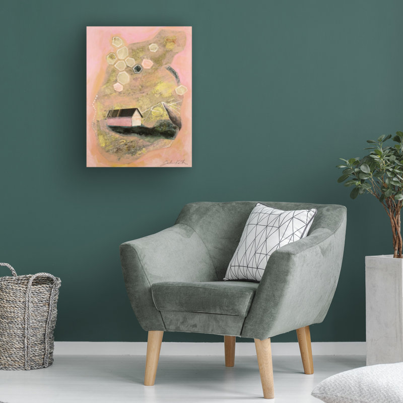 Art sur toile, «BBQ Bebe Keith Dreams», H 19 po x l 14 po