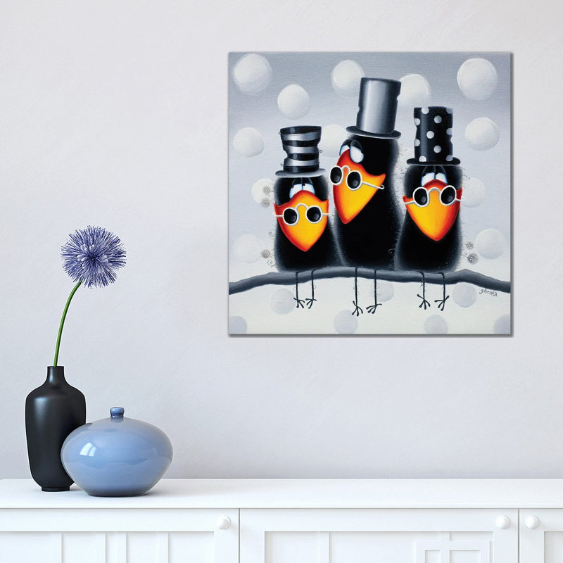 The Family by Gabriela Elgaafary - Wrapped Canvas Print, 45.72 cm H x 45.72 cm W