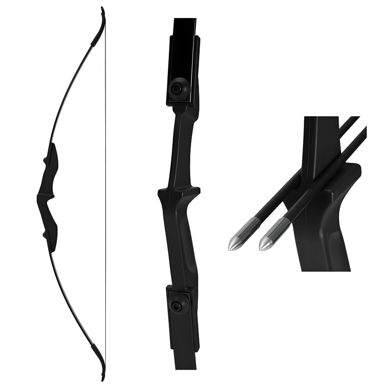 Arc récréatif récréatif double face - Conception ambidextre pour le tir à l'arc