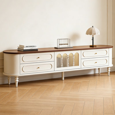 Meuble télé de rangement de style français