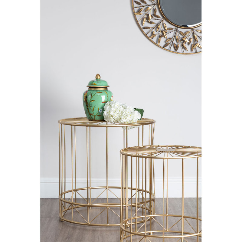 Cornwell Drum Nesting Tables