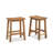 Counter&Bar Solid Wood Backless Stool (Set of 2)-1923952479