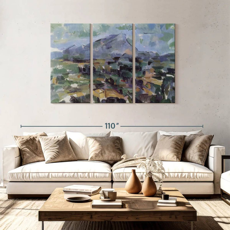Avery Mont Sainte-Victoire 1904-06, 48" H x 74" W