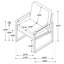 Chaise d'appoint Rosalind-1723679000