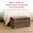 Palmer Walnut Blanket Chest, Natural Stain, 36 Inches-736390311