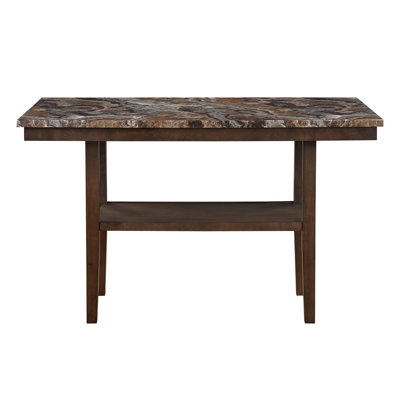 Table de bar brune D4355
