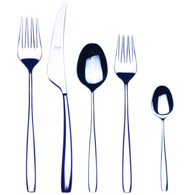 Avanguardia Flatware Set - 20 Pieces - Stainless Steel